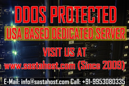 ddos protected server